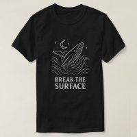 Ligne artistique baleine lumineuse Océan Puissance