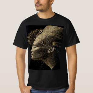 T-shirt Ligne artistique moderne de Néfertiti silhouette
