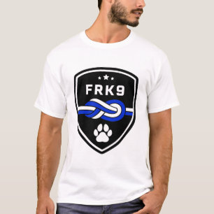 T-shirt Ligne bleue FRK9-mince