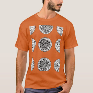 T-shirt ligne chinoise thaï japonais
