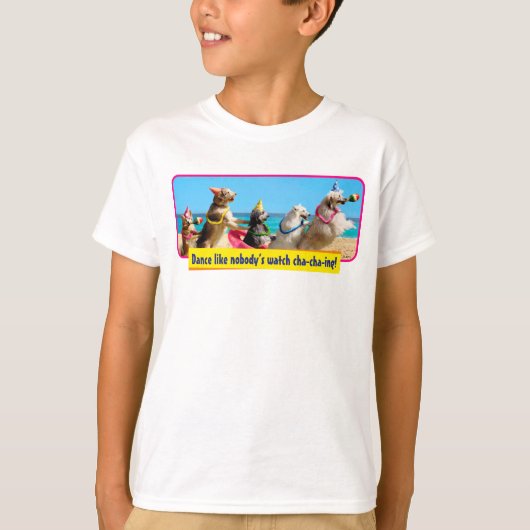 T-shirt Ligne Conga pour la fête des chiens (Devant)