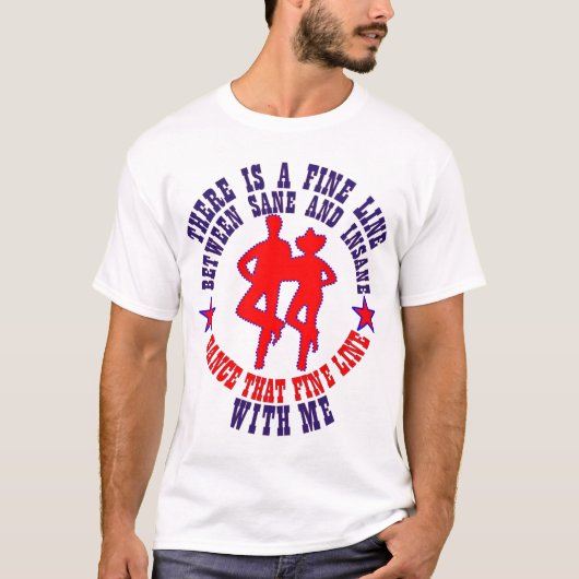 T-SHIRT LIGNE DANSE (Devant)