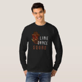 T-shirt Ligne Danse Escadron Ligne Danse Western Crew Dans (Devant entier)