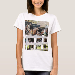 T-shirt Ligne de Chevaux Amish