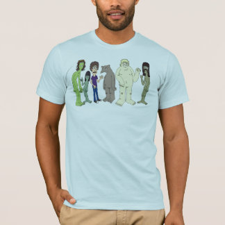 T-shirt Ligne de crétin