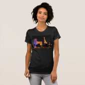 T-shirt Ligne de Las Vegas (Devant entier)