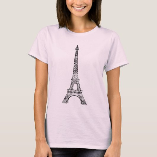 T-SHIRT LIGNE DE PARIS (Devant)