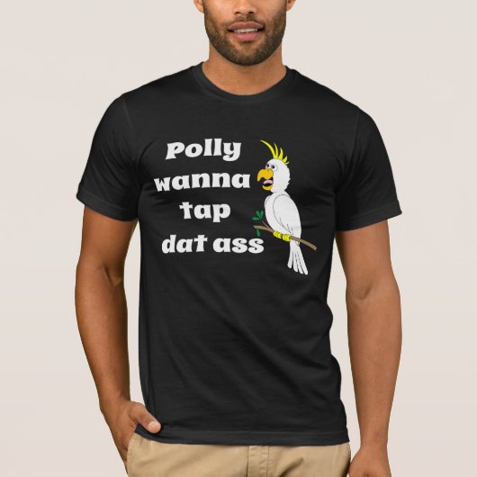 T-shirt Ligne de prélèvement de perroquets (Devant)