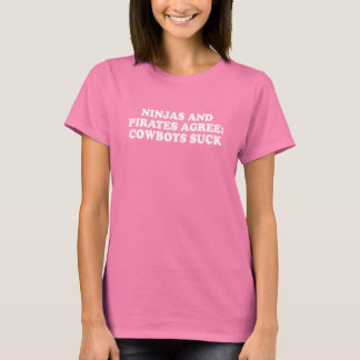 T-shirt Ligne de ramassage - NINJAS ET PIRATES ACCEPTENT C