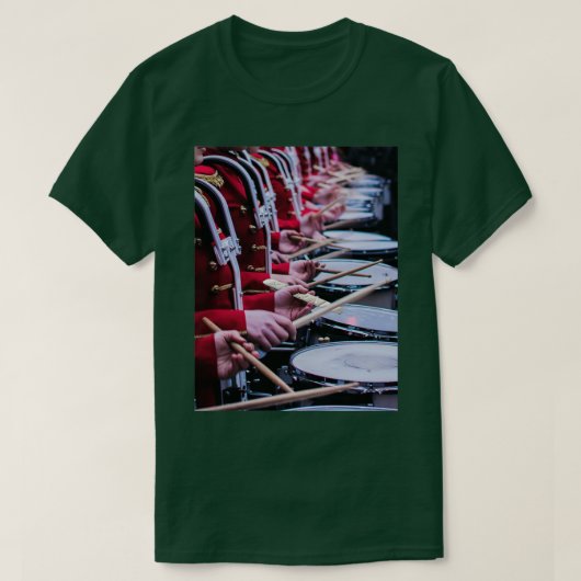 T-shirt Ligne de tambour Xanax (Design devant)