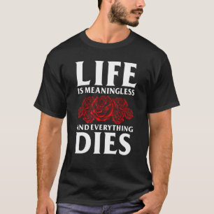 T-shirt Ligne De Vie Signifie Memento Mori Pour Idée De Vi
