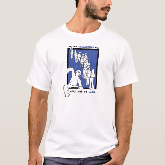 T-shirt Ligne déraisonnable (Devant)