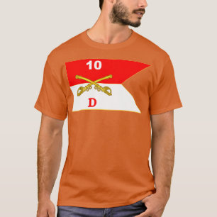 T-shirt Ligne directrice de la 10e cavalerie de Delta