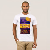 T-shirt Ligne d'orientation ~ Partie sur le pont (Devant entier)