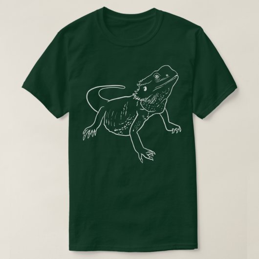 T-shirt Ligne Dragon à boucle (Design devant)