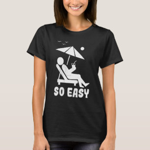 T-shirt Ligne estivale Figure Relax So Easy