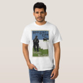 T-shirt Ligne étoile rouge (Devant entier)