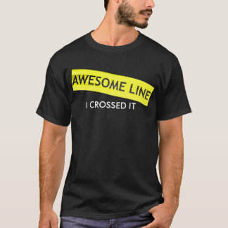 T-shirt Ligne impressionnante
