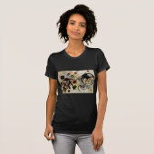 T-shirt Ligne ininterrompue Kandinsky Transverse (Devant entier)