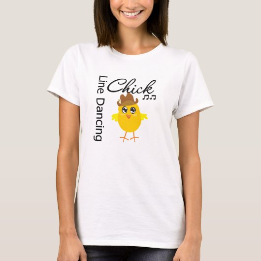 T-shirt Ligne poussin de danse (Devant)
