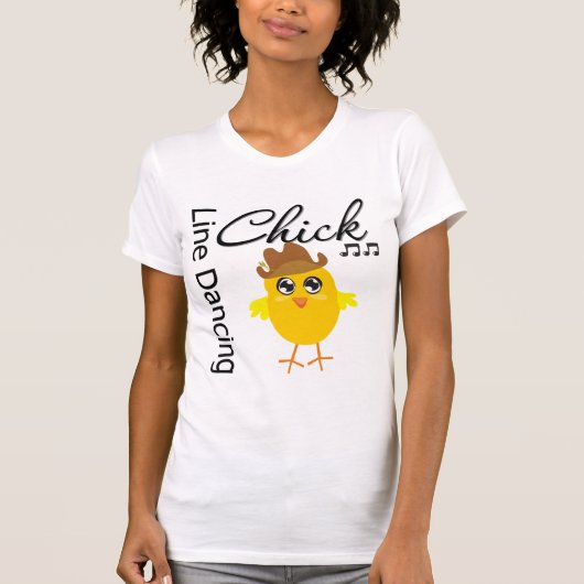 T-shirt Ligne poussin de danse (Devant)