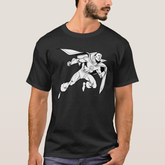 T-shirt Ligne rouge Tornado (Devant)