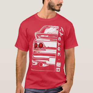 T-shirt Ligne Skyline R33 GTR