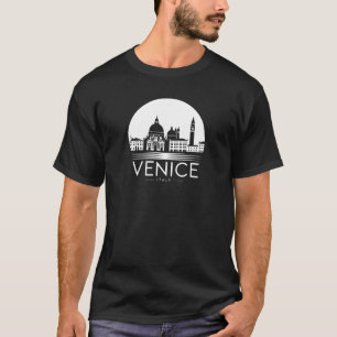 T-shirt Ligne Skyline Venice Italie