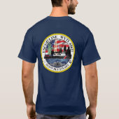 T-shirt Ligne WYTL-65611 d'USCGC (Dos)
