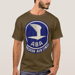 T-shirt Lignes aériennes suédoises