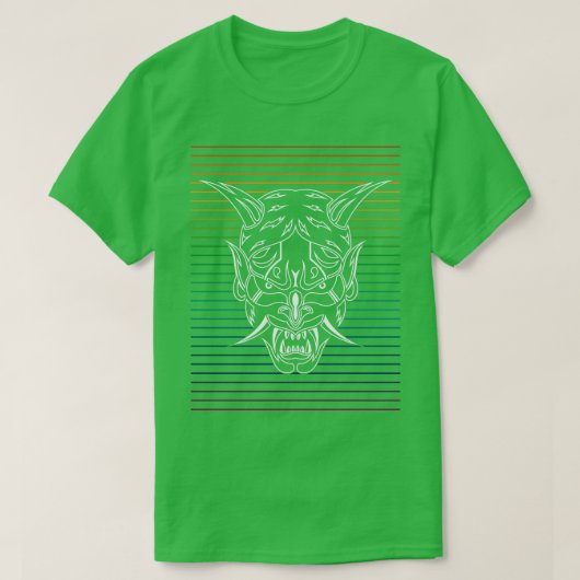 T-shirt Lignes blanches Shinigami 1 (Design devant)