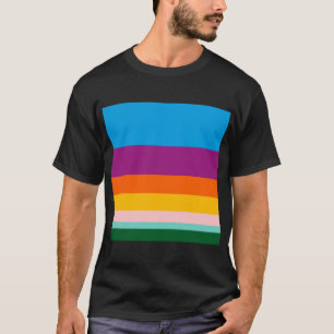 T-shirt Lignes colorées