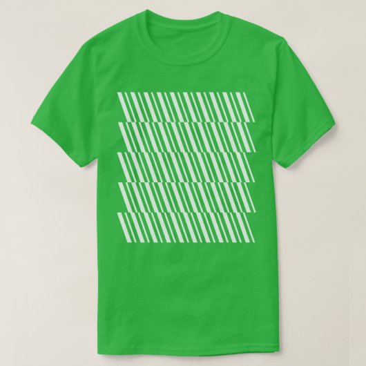 T-shirt lignes courbes géométriques (Design devant)