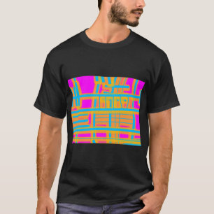 T-shirt "Lignes de communication" Abstraites