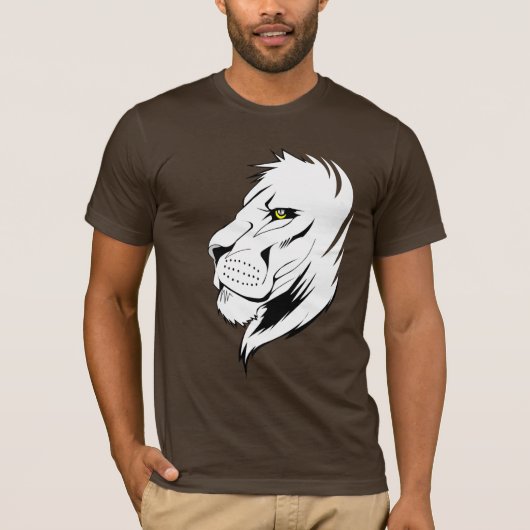 T-shirt Lignes de lion (Devant)