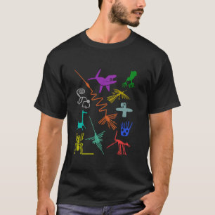 T-shirt Lignes de Nazca Ancien Astronaute Amérique du Sud