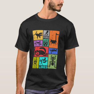 T-shirt Lignes de Nazca Ancien Astronaute Amérique du Sud
