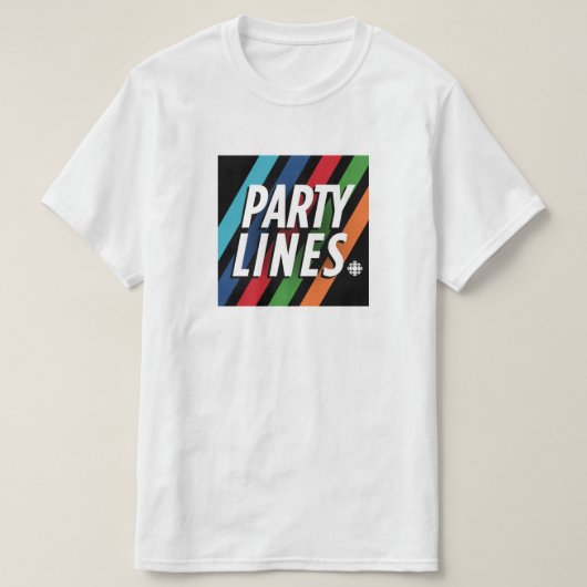 T-shirt Lignes de partie CBC (Design devant)