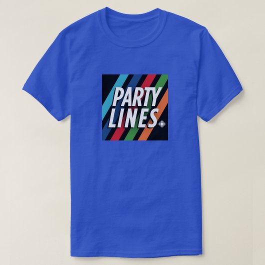 T-shirt Lignes de partie CBC (Design devant)