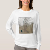 T-shirt Lignes distinctives des nuages (Devant)