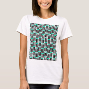 T-shirt Lignes et boîtes