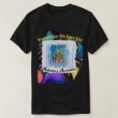 T-shirt Lignes floues Sensibilisation Alzheimer