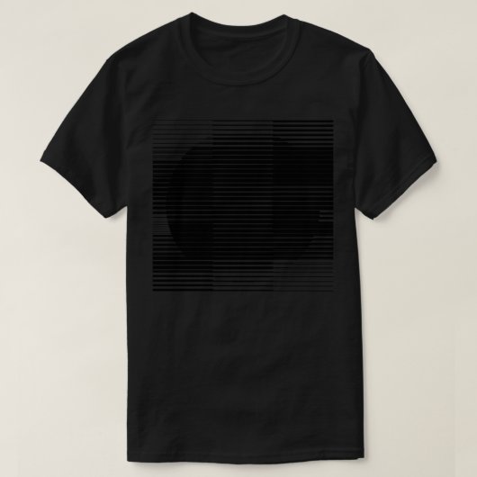T-shirt lignes géométriques (Design devant)