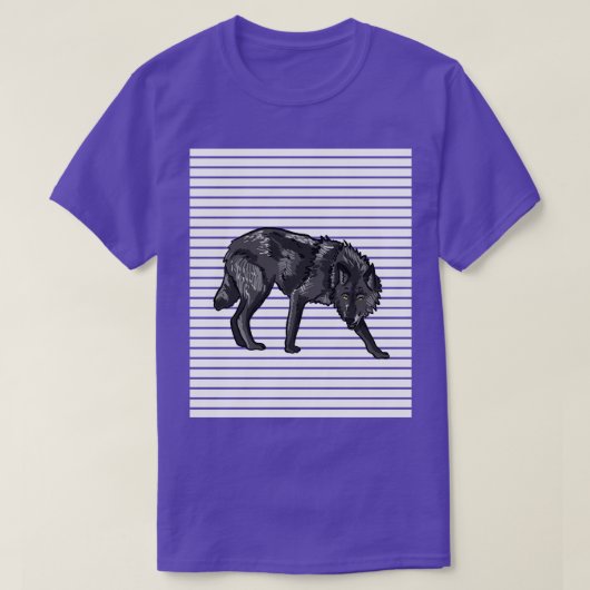 T-shirt Lignes Wolf (Design devant)