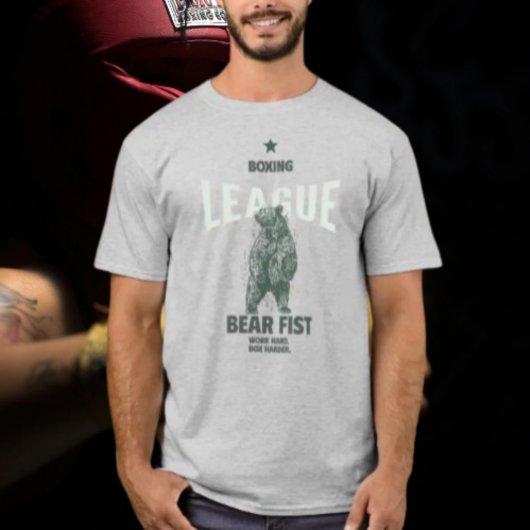 T-shirt Ligue de boxe Bear Fist