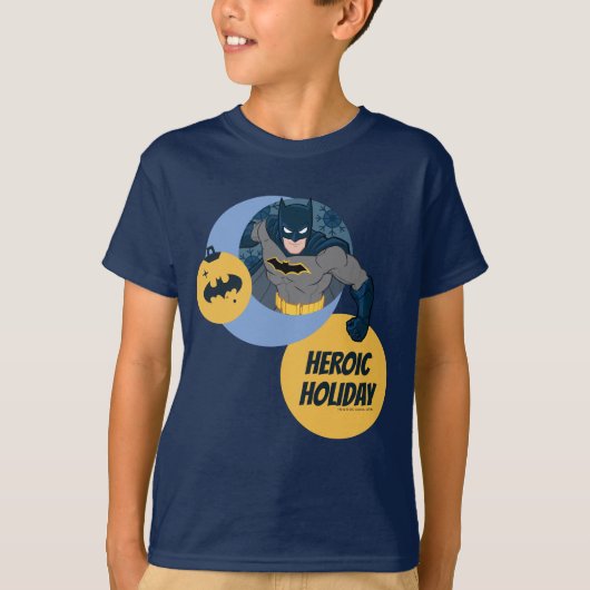 T-shirt Ligue de Justice Batman Holiday Bauble (Devant)
