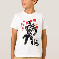 Ligue de Justice | Cyborg Digital Noir Pop Art