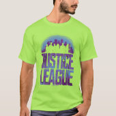 T-shirt Ligue de Justice | Justice League City Silhouette (Devant)