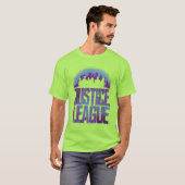 T-shirt Ligue de Justice | Justice League City Silhouette (Devant entier)