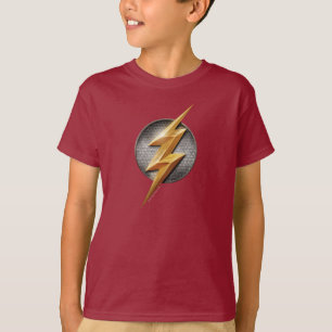 T-shirt Ligue de Justice Le symbole de boulon métallique